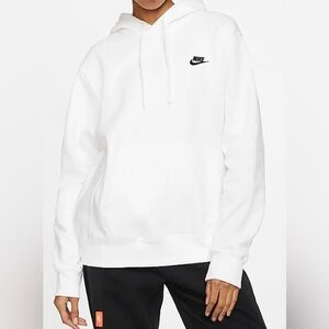 Nike White Hoodie